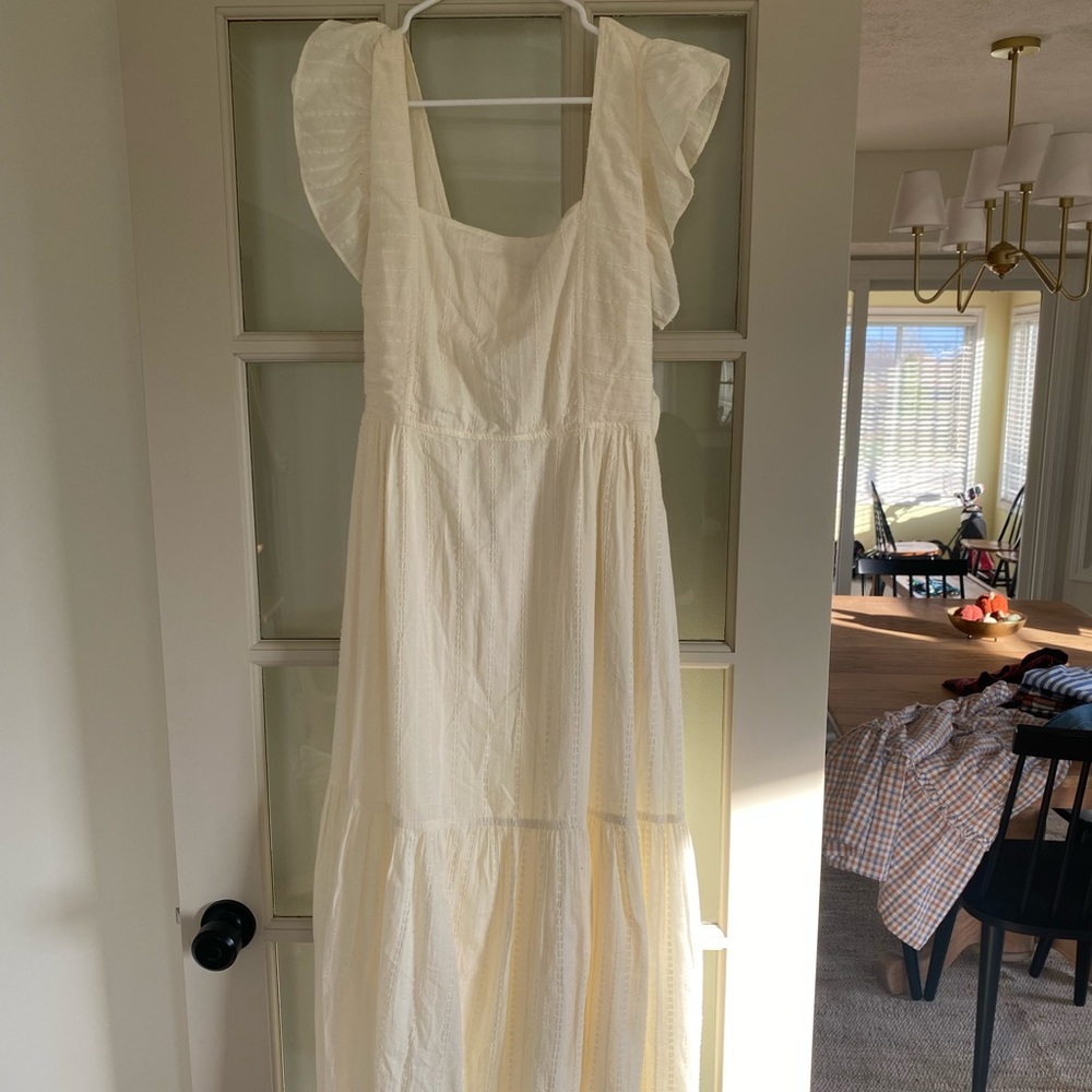 NWT Madewell Tie Back Dress